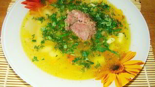 Суп из тушенки