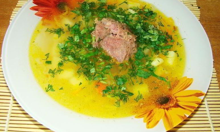 Рецепт супа из тушенки