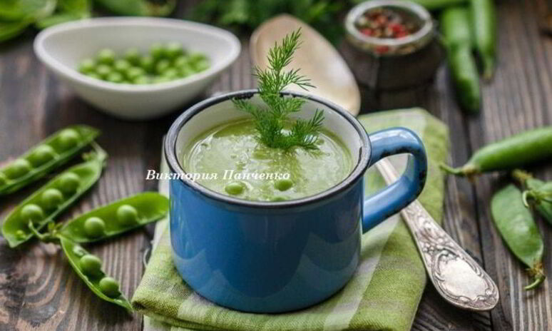 Рецепт супа из зеленого горошка