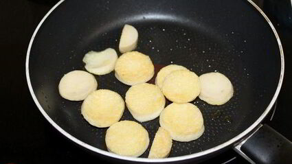 чечевичный суп-пюре с тофу