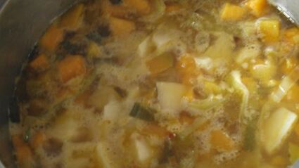 французский тыквенный суп-пюре