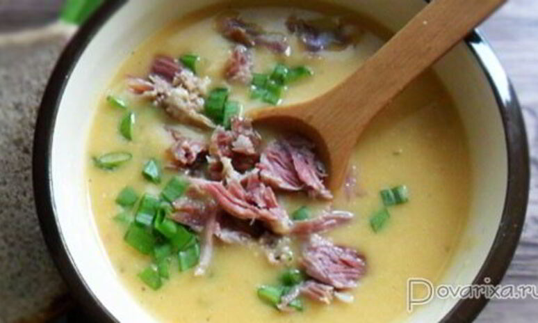 Рецепт горохового супа-пюре