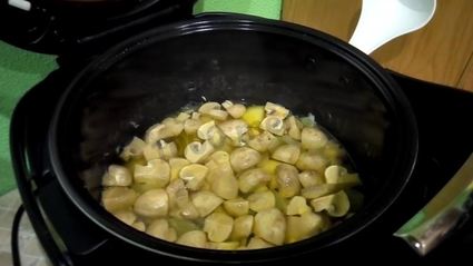 грибной суп-пюре в мультиварке