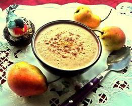 Грушевый суп-пюре со сливками