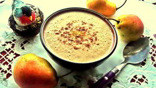 Грушевый суп-пюре со сливками