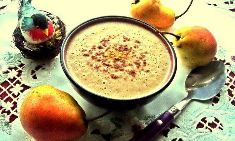 Рецепт грушевого супа-пюре со сливками