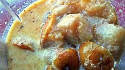 грушевый суп-пюре со сливками