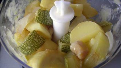 кабачковый суп пюре