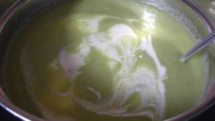 кабачковый суп пюре