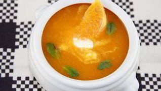 Морковно-апельсиновый суп-пюре