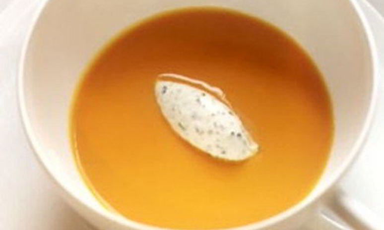 Рецепт морковного супа-пюре с ароматным муссом