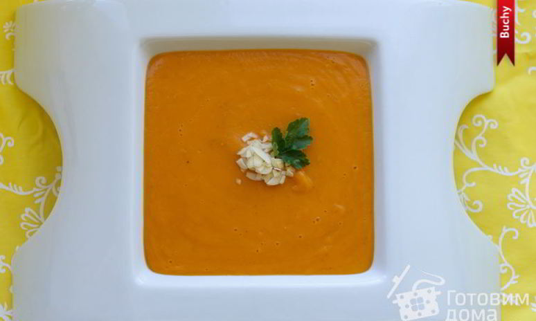 Рецепт морковного супа-пюре с овсянкой