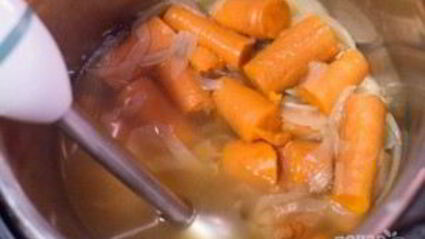 морковный суп-пюре в мультиварке