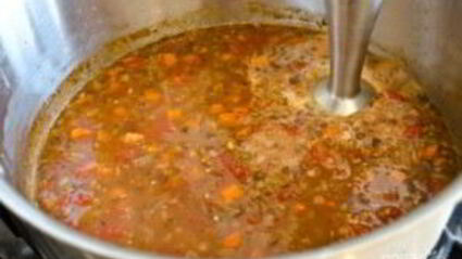 мясной суп-пюре