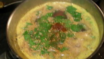 нежный суп-пюре биск из овощей и каштанов