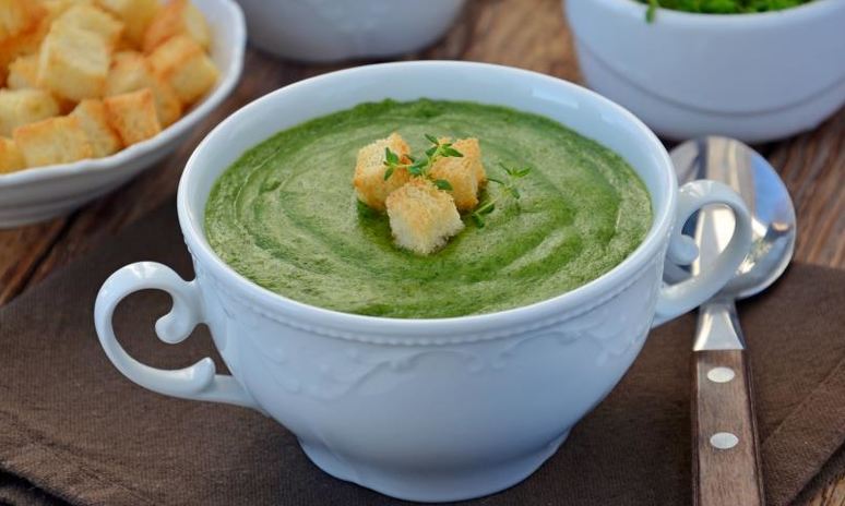 Рецепт рисового супа-пюре со шпинатом