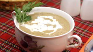 Сливочный суп-пюре из цуккини