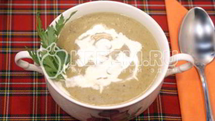 сливочный суп-пюре из цуккини