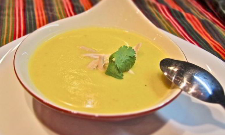 Рецепт сливочного супа-пюре с курицей