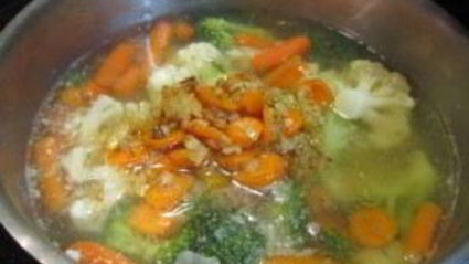 сливочный суп-пюре с курицей