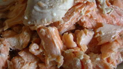 сливочный суп-пюре с семгой