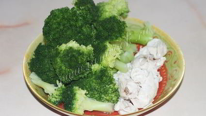 суп пюре из брокколи и сливками