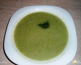 Суп-пюре из брокколи