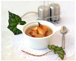 Суп-пюре из чечевицы и золотистых овощей