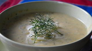 Суп-пюре из кабачка