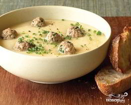 Суп-пюре из кабачков и цветной капусты