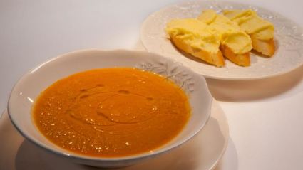 суп-пюре из хека