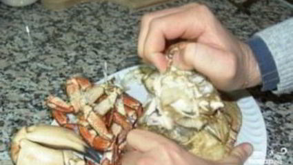 суп-пюре из крабов