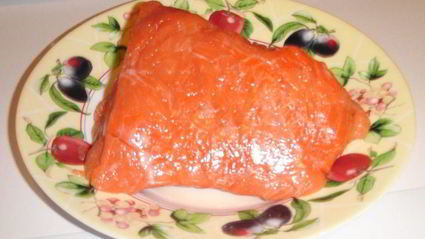 суп-пюре из красной рыбки