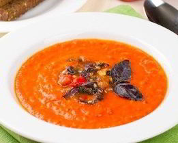 Суп-пюре из помидоров