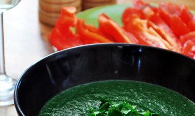 Рецепт супа-пюре из шпината