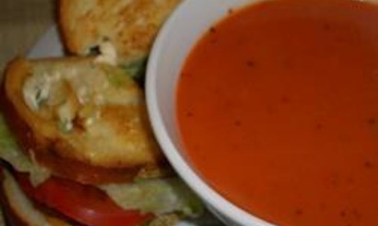 Рецепт супа-пюре из томатного сока