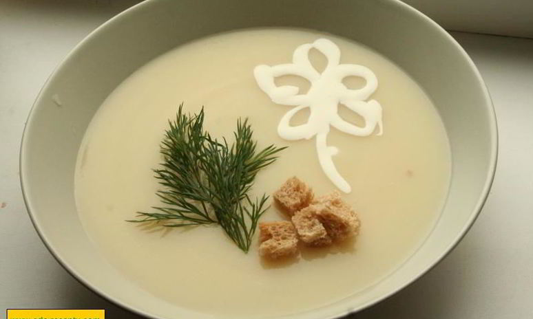 Рецепт супа пюре из цветной капусты быстро и вкусно