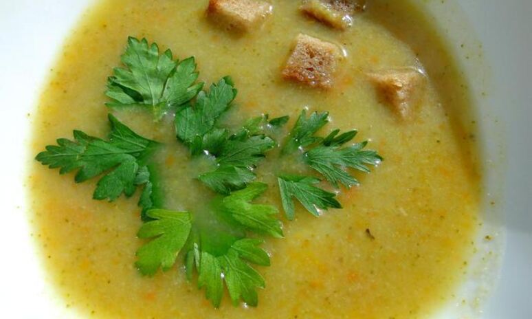 Рецепт супа-пюре из цветной капусты и брокколи