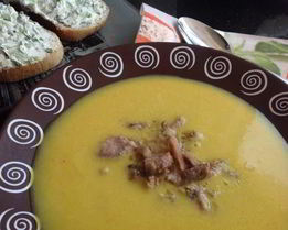 Суп-пюре из цветной капусты