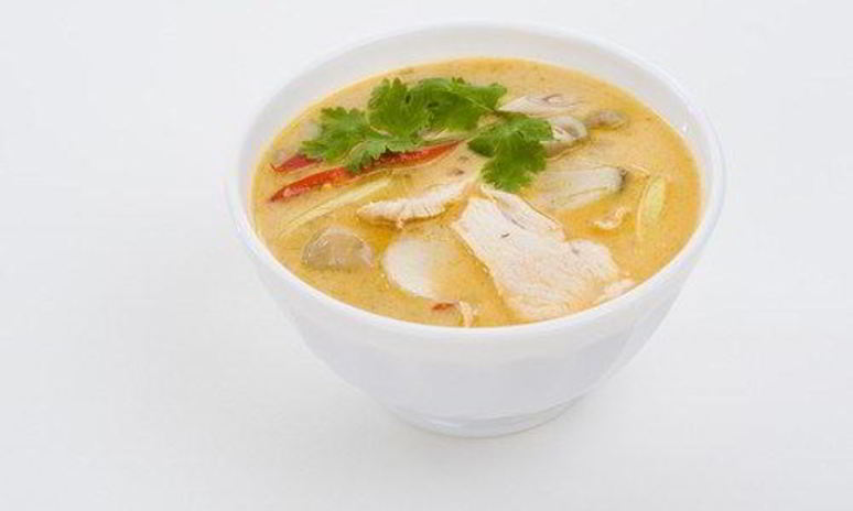 Рецепт супа-пюре из цыпленка с орехами