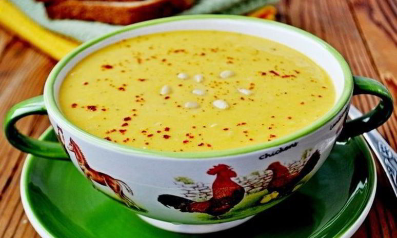 Рецепт супа-пюре из тыквы с тахиной