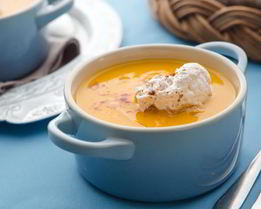 Суп-пюре из тыквы