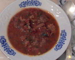 Суп-пюре Острый