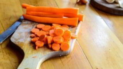 суп-пюре овощной со сливками