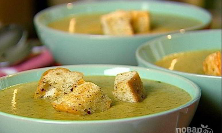 Рецепт супа-пюре с брокколи