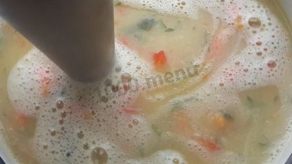 суп-пюре с чечевицей