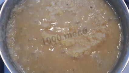 суп-пюре с чечевицей