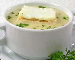 Суп-пюре с чесноком