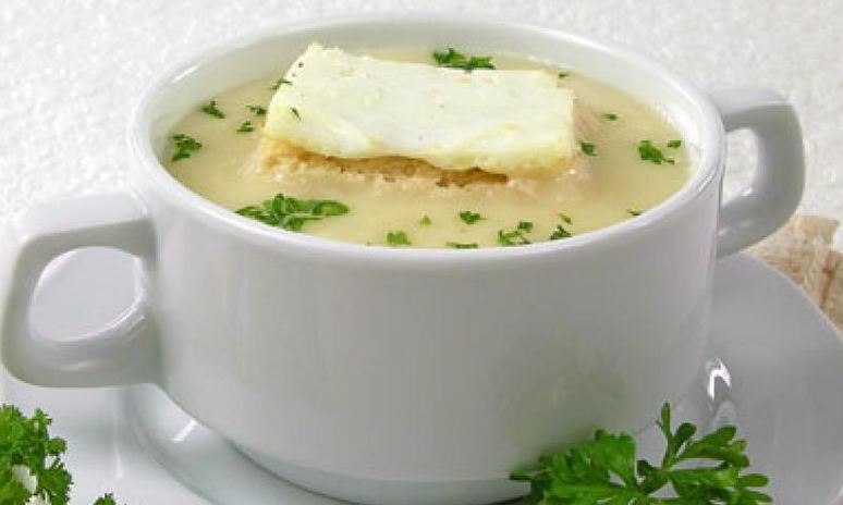 Рецепт супа-пюре с чесноком