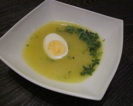 Суп-пюре с кабачками